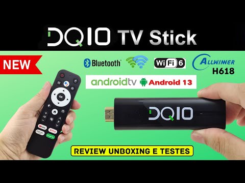 Видео: DQ10 TV STICK — Обзор Unbox e Testes — TV Stick DQ 10, 2024 г.!