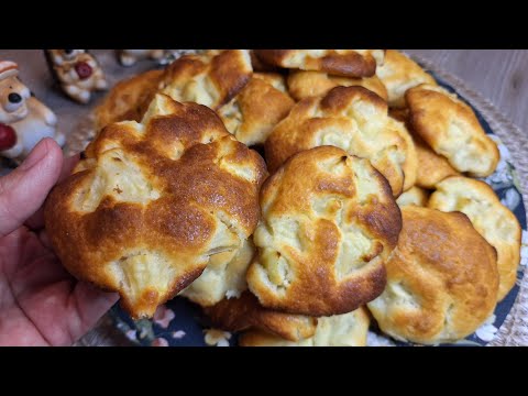 Видео: Мягкие Яблочные Печенья. Быстро и вкусно