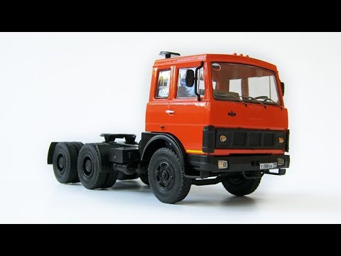 Видео: Сборка модели - МАЗ-6422 (AVD Models)