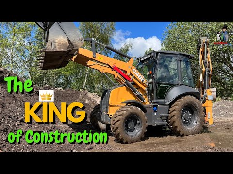 Видео: CASE 590 SV — КРАСОТА ЭКСКАВАТОРА