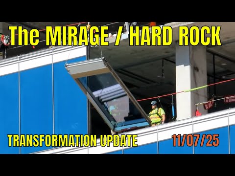 Видео: Обновление трансформации Mirage в Hard Rock Hotel от 11 июля 2025 г.
