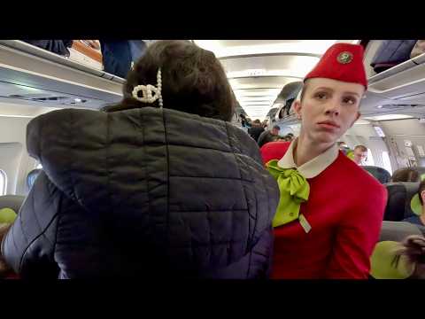 Видео: Airbus A321 а/к S7 Airlines | Рейс Санкт-Петербург – Новосибирск