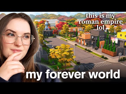 Видео: Повторение нестандартной истории моего файла сохранения Sims 4 Forever World