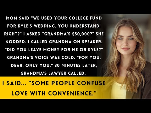 Видео: Мама сказала: «Мы потратили твои деньги на колледж на свадьбу твоего брата». Я спросил: «Какие де...