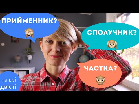 Видео: СЛУЖБОВІ ЧАСТИНИ МОВИ: як розрізнити?! 🤯 [Типове завдання НМТ]