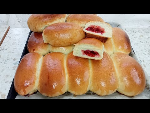 Видео: Сладкие Пирожки в духовке! Печёные пирожки с Черешней