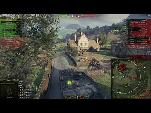 Видео: 1 vs 4, 9 фрагов, 9400 урона на Strv 107-12
