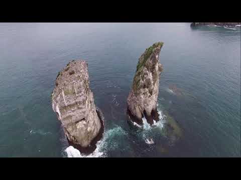 Видео: Камчатка.Бухта Аача,три брата.Сьемки с квадрокоптера.