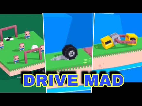 Видео: ВЕРНУЛАСЬ!!! ИНТЕРЕСНАЯ  ИГРА ►DRIVE MAD!!!