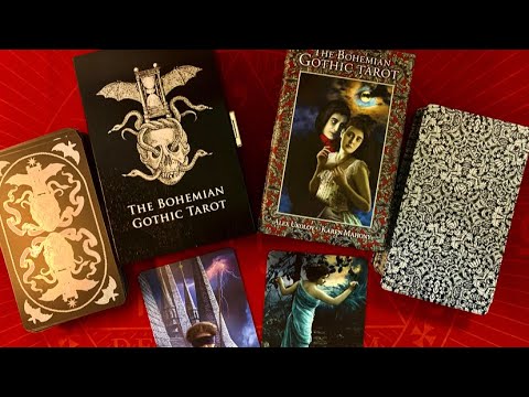 Видео: «Богемское Готическое Таро» ❤️‍🔥🖤Сравнение 4-го и 3-го издания. 🖤❤️‍🔥 The Bohemian Gothic Tarot.