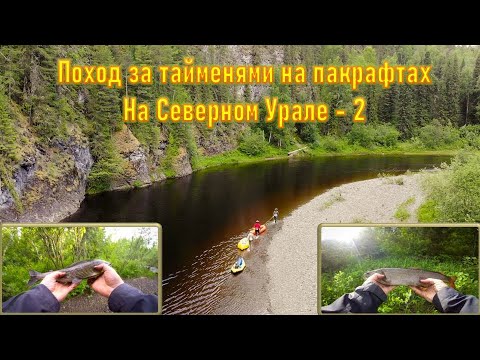 Видео: Поход за тайменями на пакрафтах на Севером Урале - 2