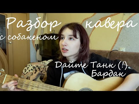 Видео: Разбор кавера Дайте Танк(!) - Бардак | + храпящая собака