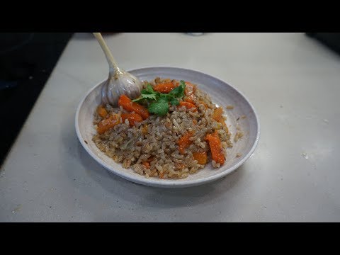Видео: плов без мяса, еще вкуснее, чем с мясом