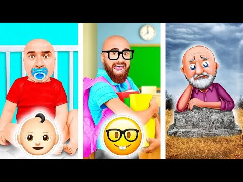 Видео: Жизнь Нашего Папы от Рождения до Смерти за 24 Часа!