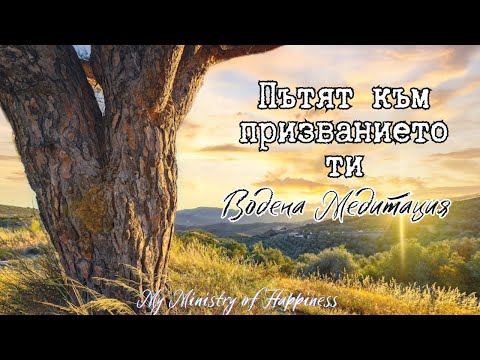 Видео: Водена Медитация - Пътят към призванието ти - Намери мотивация и развий потенциала си 🛣️🌱🧘‍♀️