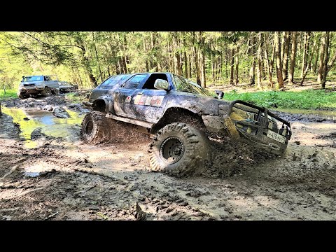 Видео: Китаец Greatwaal на 37, Уаз на 38, Патриоты на тракторах и резвые Нивы в грязи в поисках оффроада!