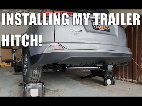 Видео: Установка фаркопа TOYOTA RAV4