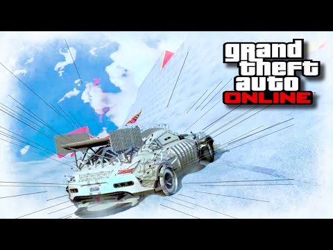 Видео: СМЕЛЫЙ СПУСК ПО ЛЕДЯНКЕ В GTA V Online: Встречаем ветряки в зимнем безумии!