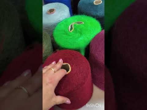 Видео: Пряжа продается в телеграмме.