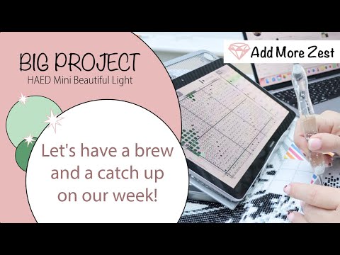 Видео: Алмазная картина Delight: Миниатюрная красивая лёгкая работа и вафля | Добавьте больше изюминки