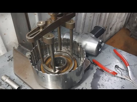 Видео: Замена тормозной ленты, сборка, сброс и набор адаптаций АКПП TF-80SC Volvo XC-70 3.2