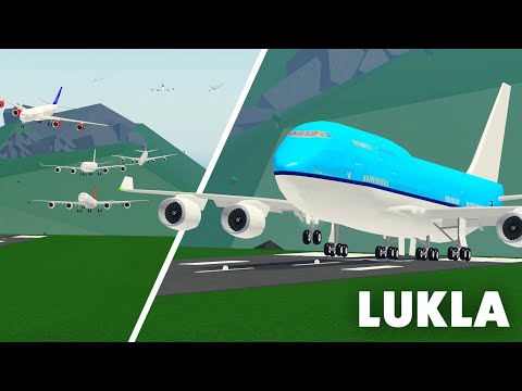 Видео: ОГРОМНЫЕ САМОЛЕТЫ ПРОТИВ. Аэропорт LUKLA в PTFS (Roblox)