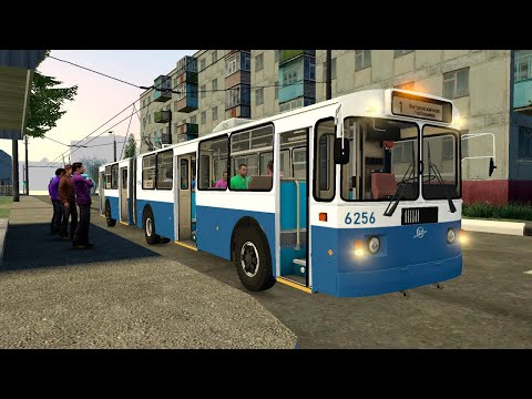 Видео: Первый маршрут и новый район Рашкинска ► Trolleybus FS