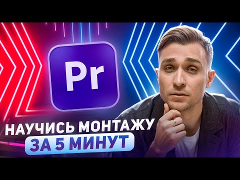 Видео: Монтаж в Premiere Pro от А до Я с нуля | плашки, эффекты, переходы | для новичков