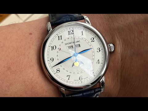 Видео: Обзор MONTBLANC STAR LEGACY FULL CALENDAR