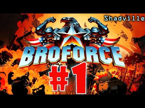 Видео: Broforce (PS4) Прохождение игры #1: Первая дюжина супергероев