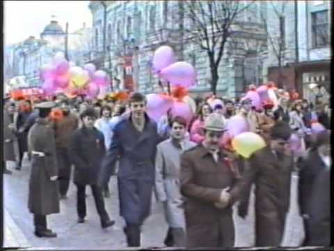 Видео: 7 ноября 1989 года. Областная универсальная научная библиотека г.Кировоград.