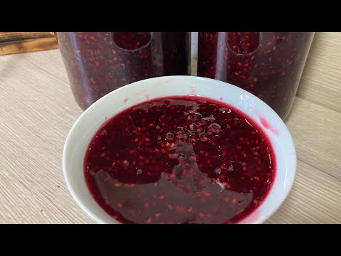 Видео: Варенье из малины, қазақша рецепт. Таңқурай тосабы.
