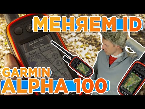 Видео: Как сменить ID на охотничьем навигаторе Garmin Alpha 100 | Смена айди