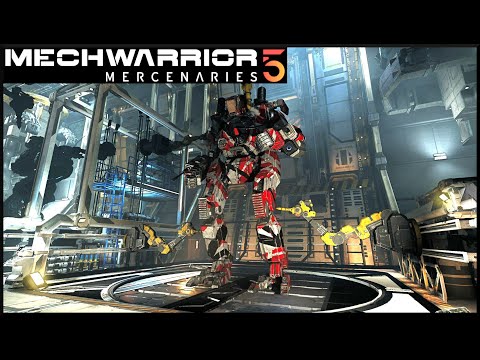 Видео: Тестовый стрим по Mechwarrior 5 Mercenaries.