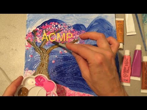 Видео: АСМР Рисую картину. Шёпот