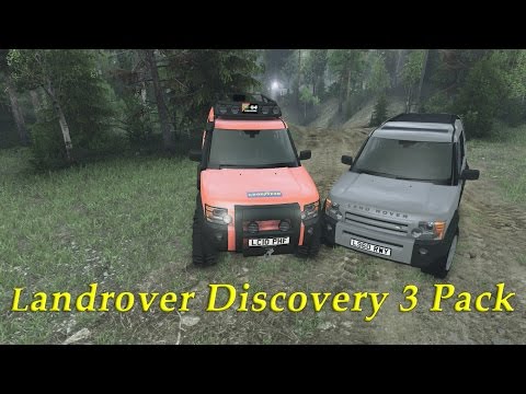 Видео: SpinTires обзор мода ( Landrover Discovery 3 Pack )