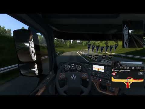 Видео: Euro Truck Simulator 2 продолжаем контракт