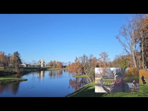 Видео: Ораниенбаумский парк в золотую осень.