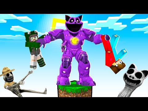 Видео: 🇺🇦 МАЙНКРАФТ АЛЕ НА ОДНОМУ БЛОЦІ ТИТАН КЕТНЕП У МАЙНКРАФТІ! БАКІ TITAN CATNAP MINECRAFT