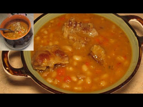 Видео: Fagioli con carne. Боб в гърне със свински ребра.❤️