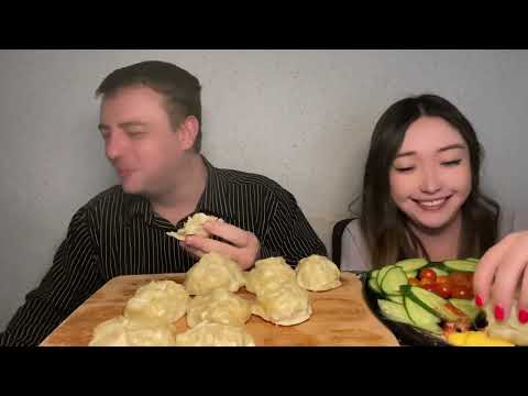 Видео: МУКБАНГ манты | ржака 😹