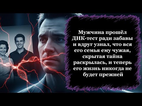 Видео: Мужчина прошёл ДНК-тест ради забавы и узнал, что вся его семья ему чужая...