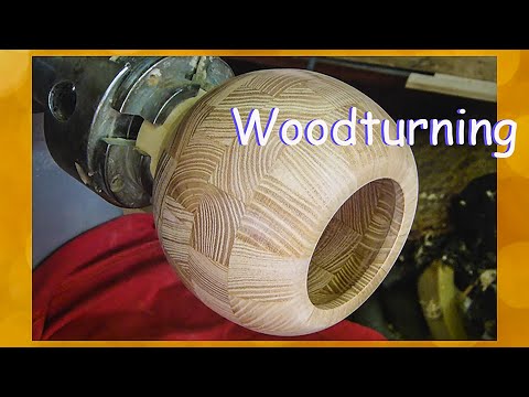 Видео: Банка - "Гранат" на токарном. Токарка. Woodturning