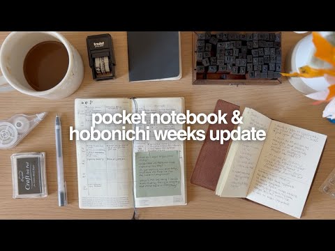 Видео: Мой карманный блокнот + Недели Хобоничи: уроки и эксперименты после 1 месяца