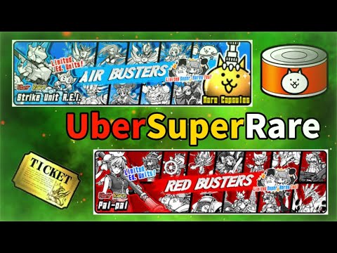 Видео: Открытие на Air и Red Busters! | The Battle Cats