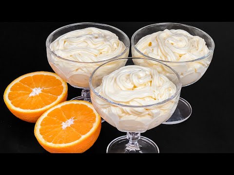 Видео: Апельсиновый муссовый десерт за 5 минут! Моя семья любит этот незапеченный апельсиновый мусс!