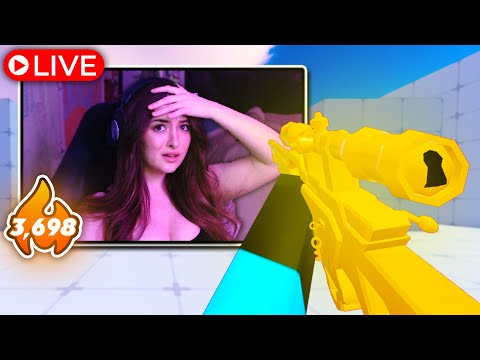 Видео: Я присоединился к стримеру с наибольшим количеством оружия PAY TO WIN в Roblox Rivals.