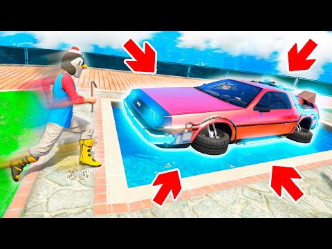Видео: УГНАЛ ЛЕТАЮЩИЙ DELOREAN ИЗ БУДУЩЕГО В ГТА 5 ОНЛАЙН ! - БИТВА ВОРОВ В GTA 5 ONLINE