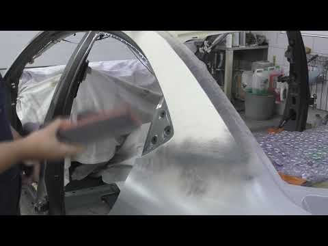 Видео: Mazda6/как обработать полиэфирный грунт?Грунтую кузов!