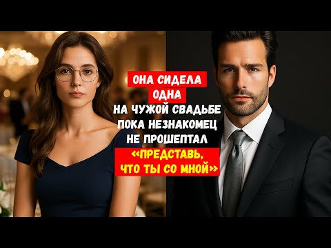 Видео: Она сидела одна на чужой свадьбе, пока незнакомец не прошептал: «Представь, что ты со мной».